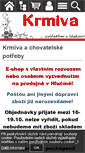 Mobile Screenshot of krmivajanty.cz
